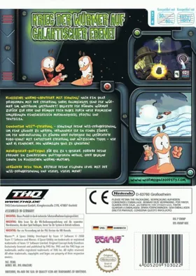 Worms - A Space Oddity box cover back